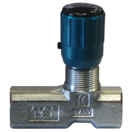 Limiteur de débit unidirectionnel 3/8" Acier