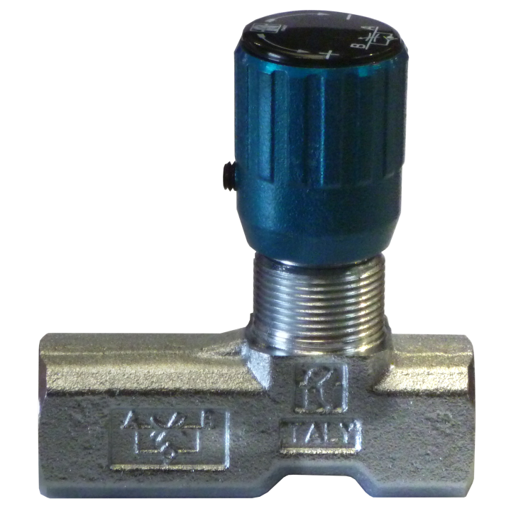 Limiteur de débit unidirectionnel 3/8" Acier